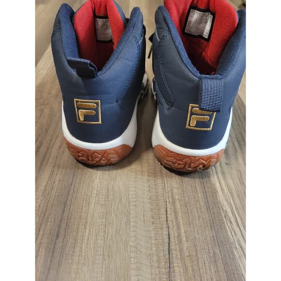 FILA Classic Limited Edition Jamal Mashburn MB Navy Basketball Sneakers Size 7 - Picture 5 of 8